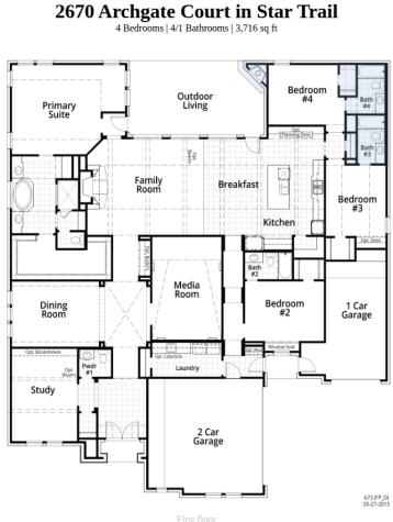 2670 Archgate Court Prosper TX 75078