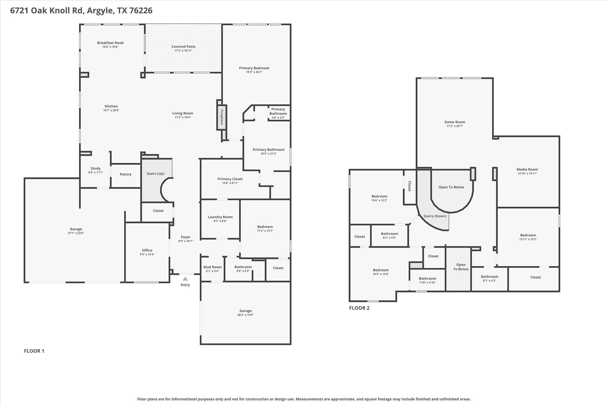 6721 Oak Knoll Road Flower Mound TX 76226