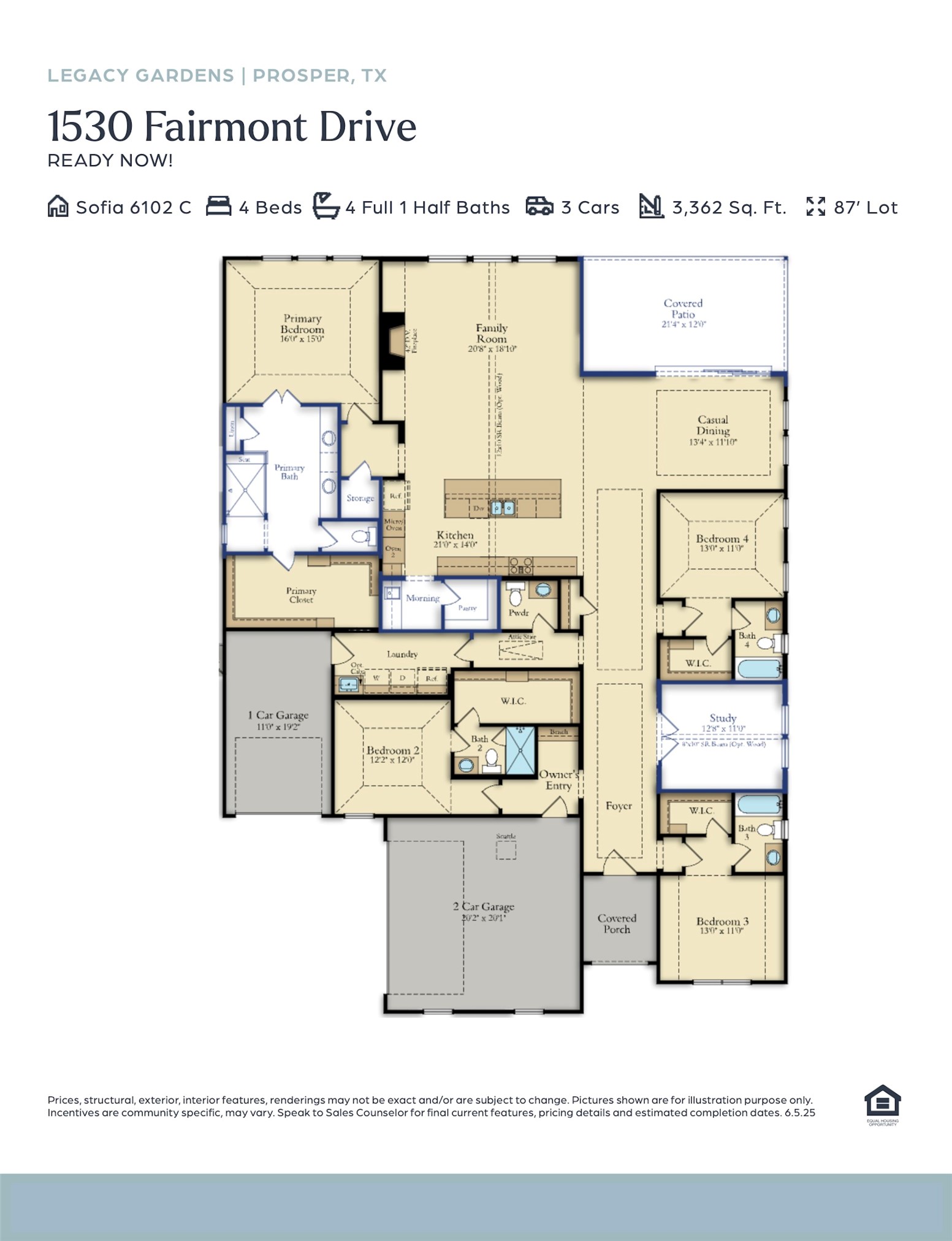 1530 Fairmont Drive Prosper TX 75078