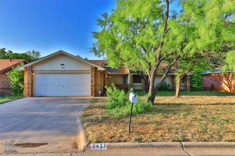 2417 Stonecrest Drive Abilene TX 79606