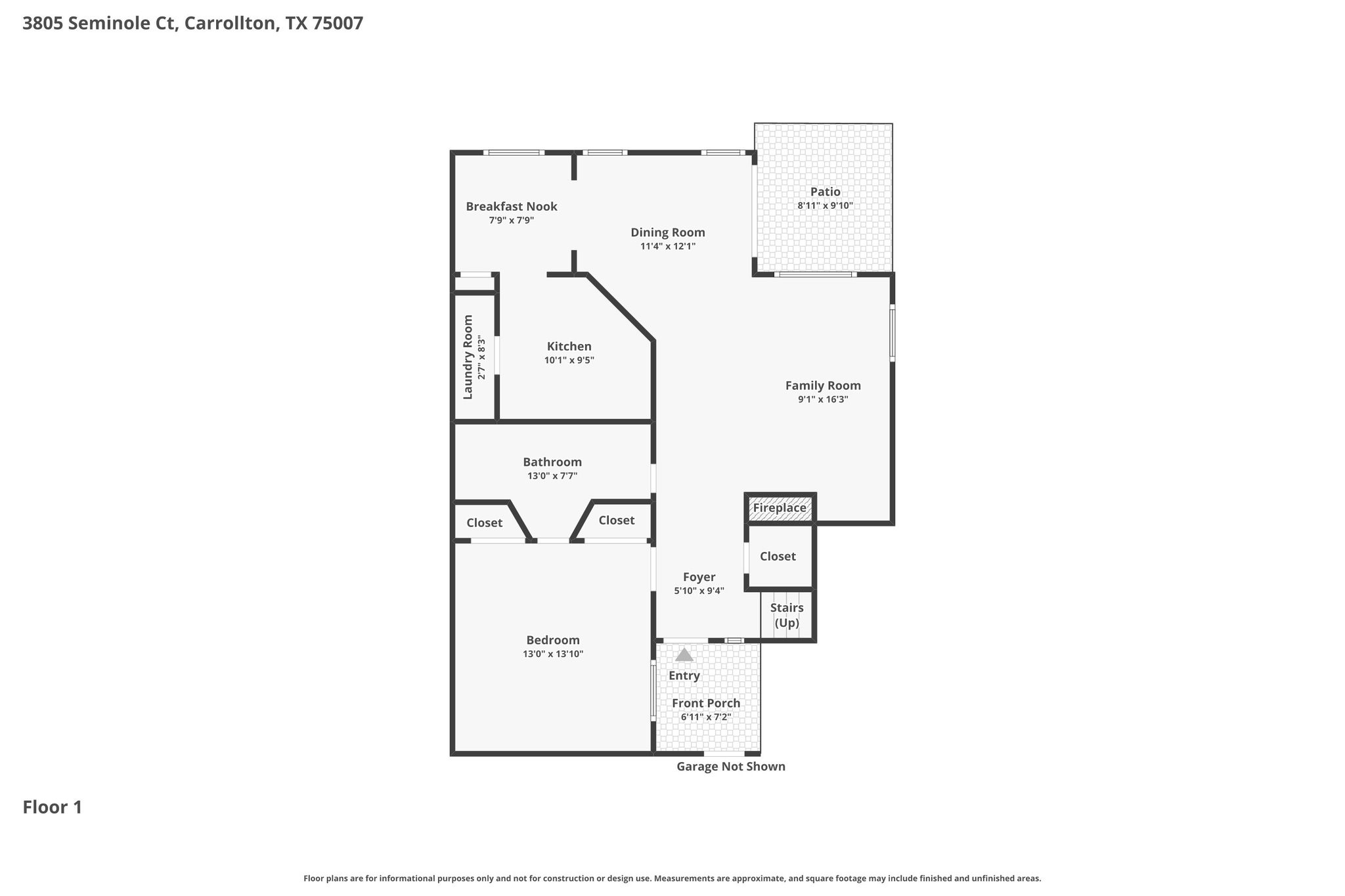 3805 Seminole Court Carrollton TX 75007