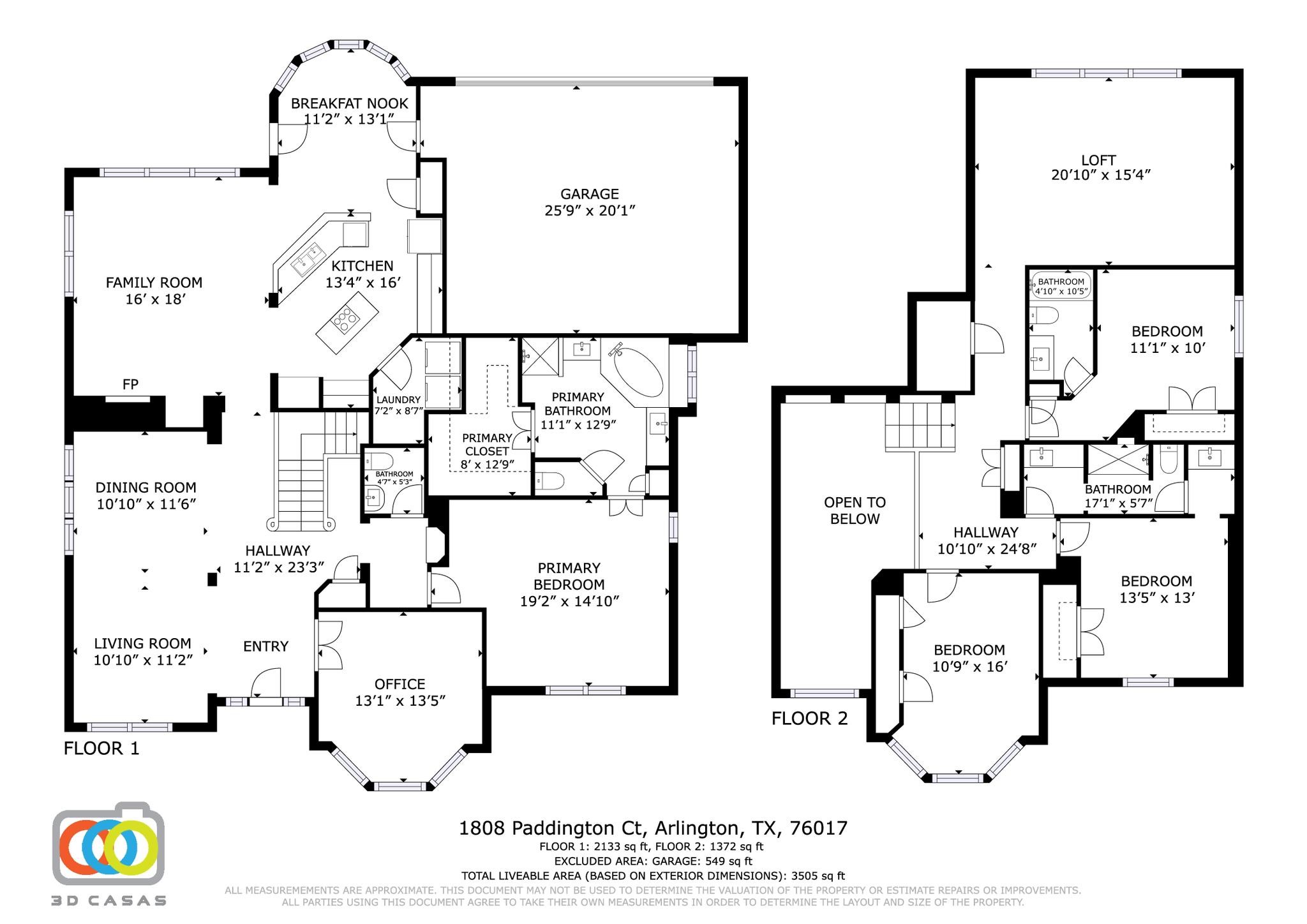1808 Paddington Court Arlington TX 76017
