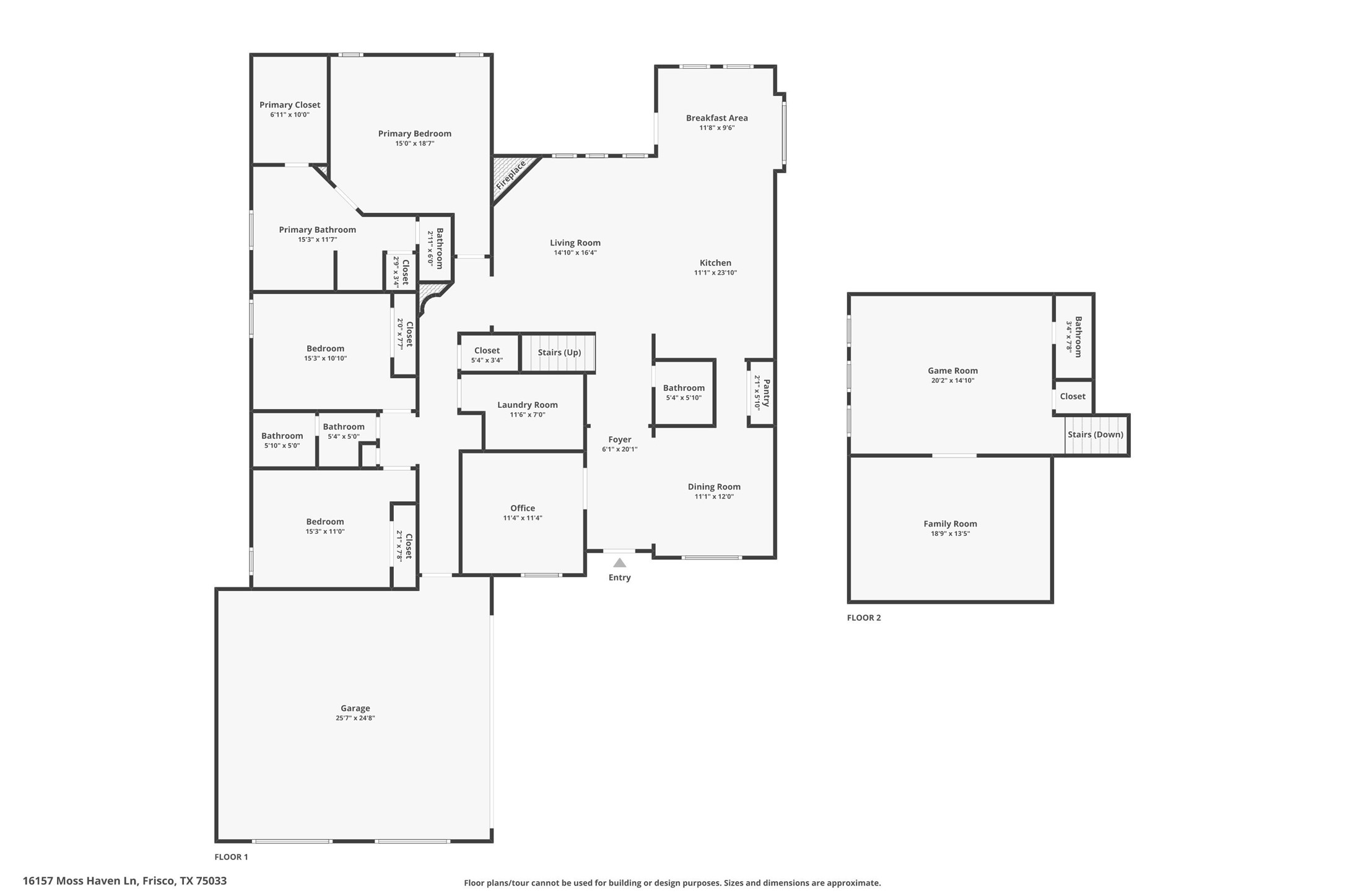 16157 Moss Haven Lane Frisco TX 75033