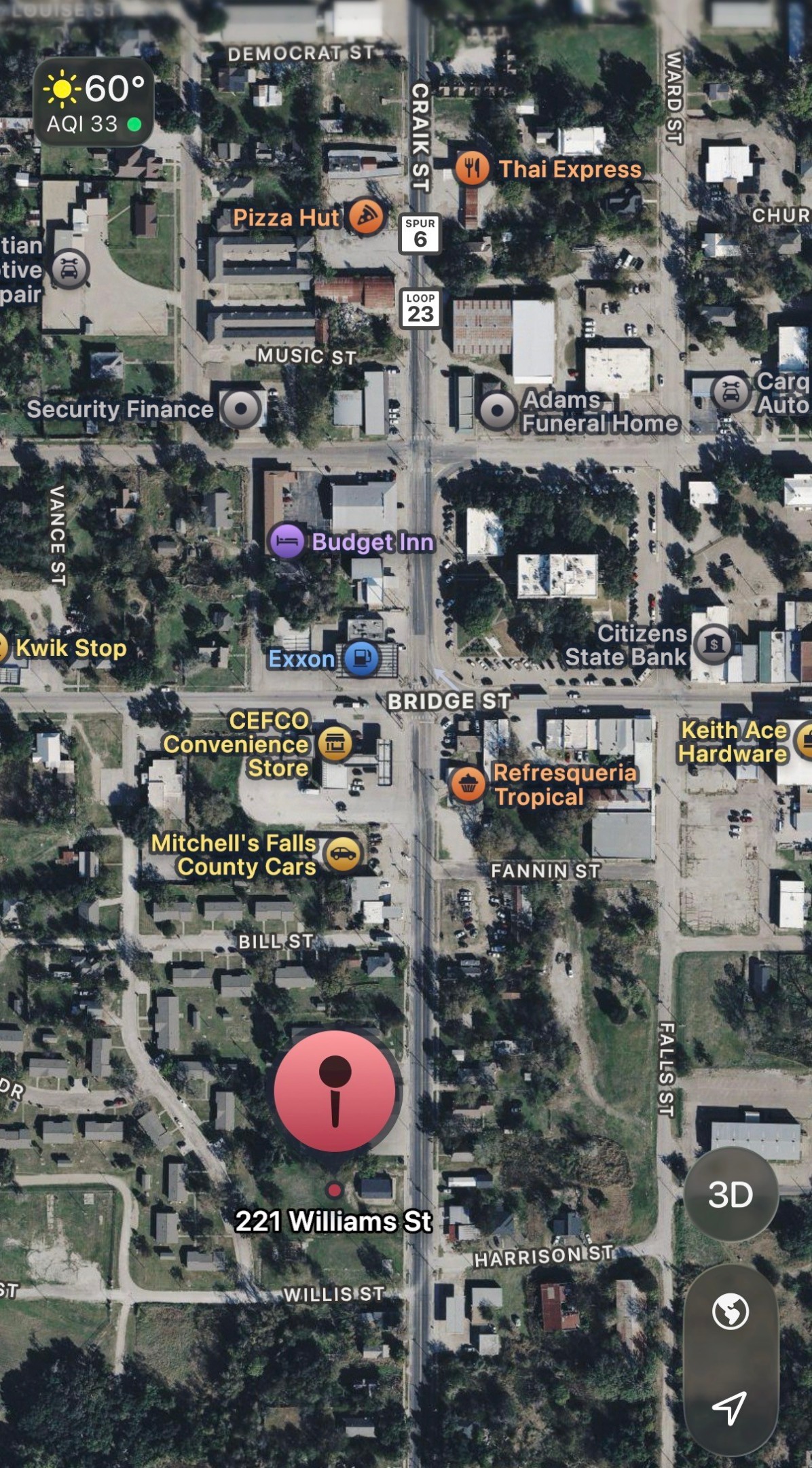 221 Williams Street Marlin TX 76661