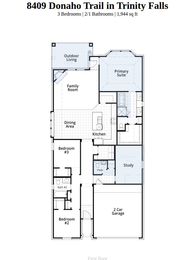 8409 Donaho Trail Mckinney TX 75071