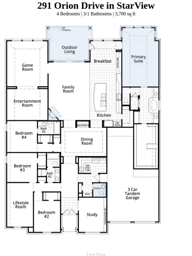 291 Orion Drive Prosper TX 75078