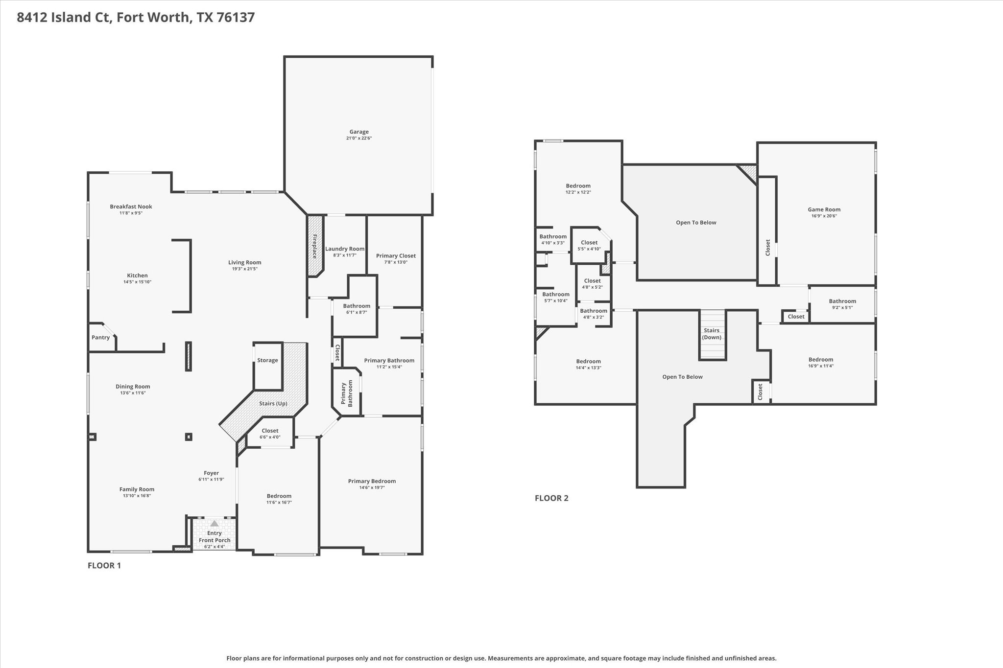 8412 Island Court Fort Worth TX 76137