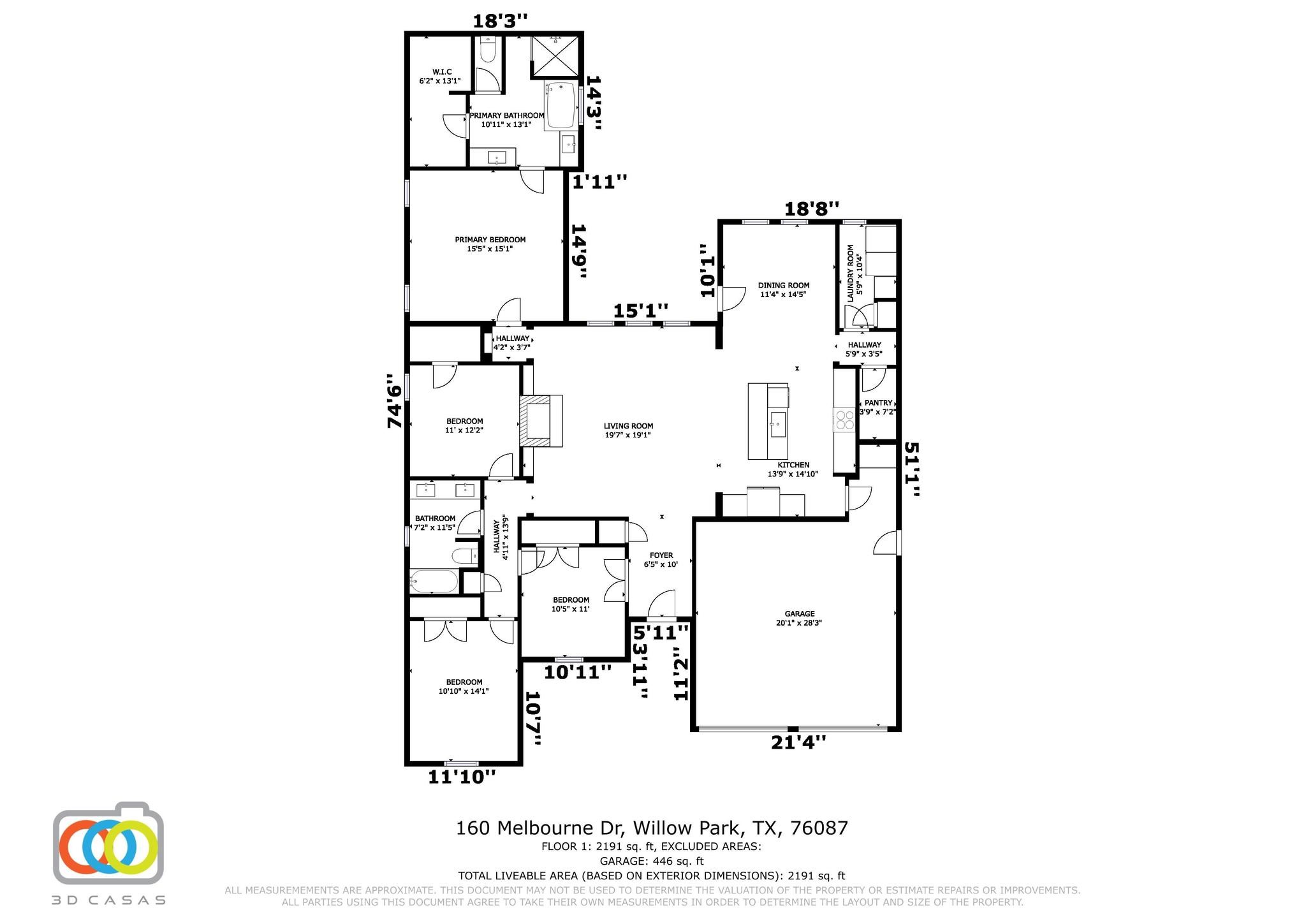 160 Melbourne Drive Willow Park TX 76087