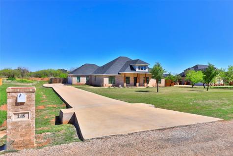 218 Filly Road Abilene TX 79606