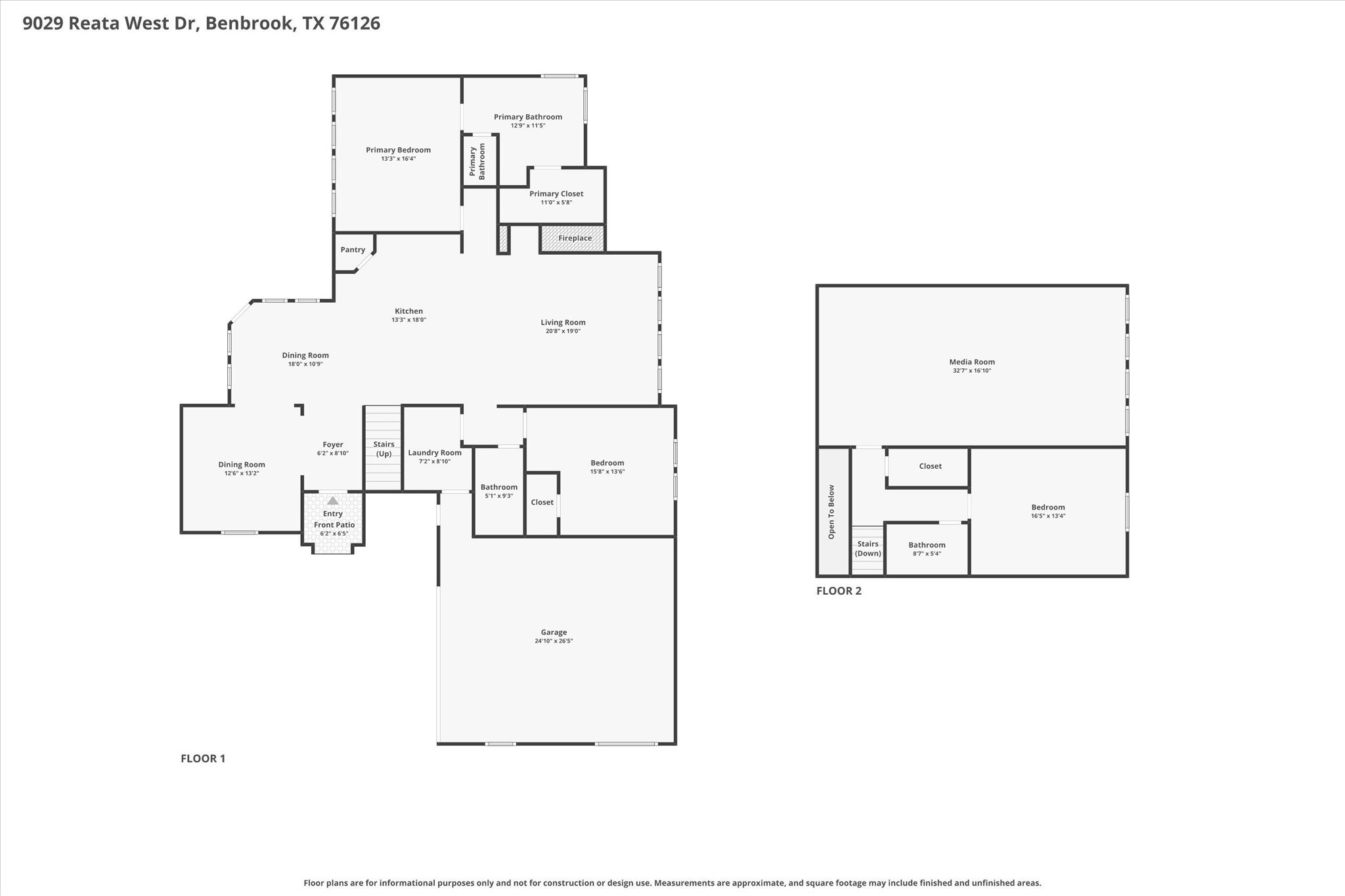 9029 Reata West Drive Benbrook TX 76126