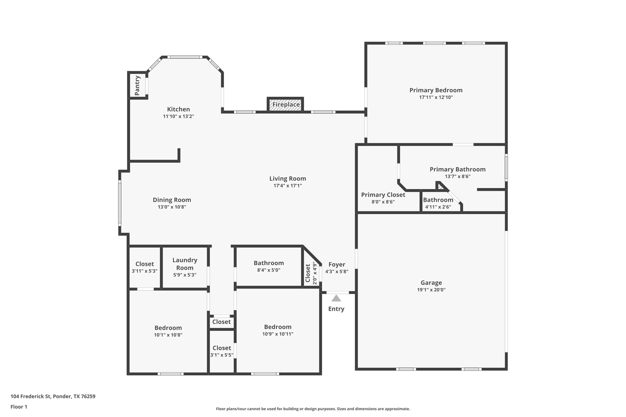 104 N Frederick Street Ponder TX 76259