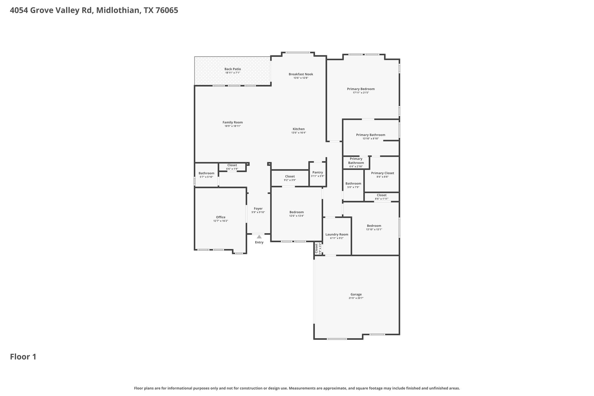 4054 Grove Valley Road Midlothian TX 76065