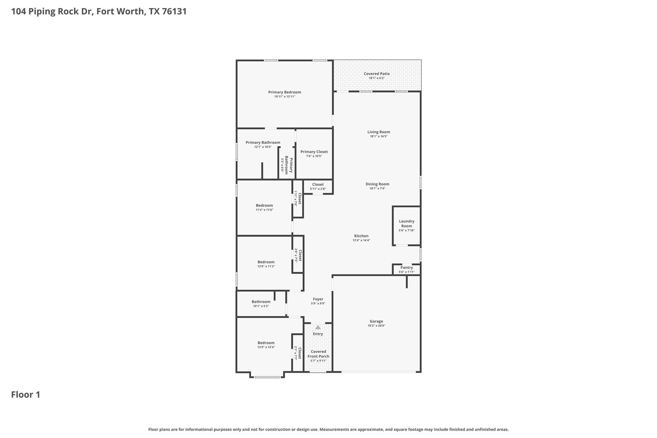 104 Piping Rock Drive Fort Worth TX 76131