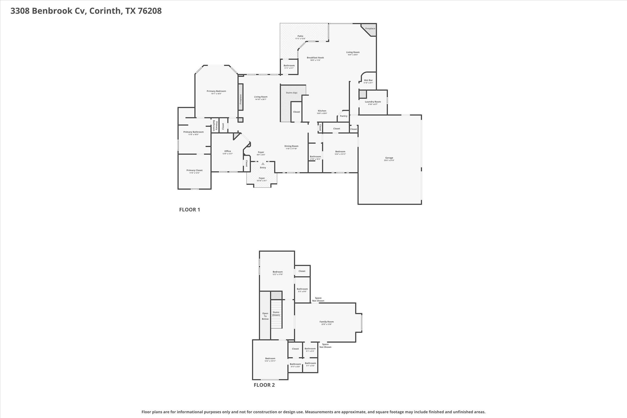 3308 Benbrook Cove Corinth TX 76208