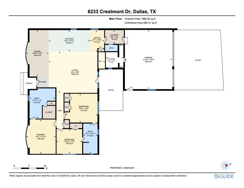 6233 Crestmont Drive Dallas TX 75214