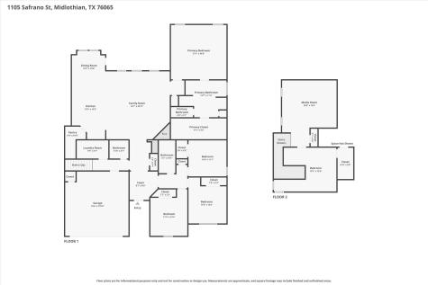 1105 Safrano Street Midlothian TX 76065