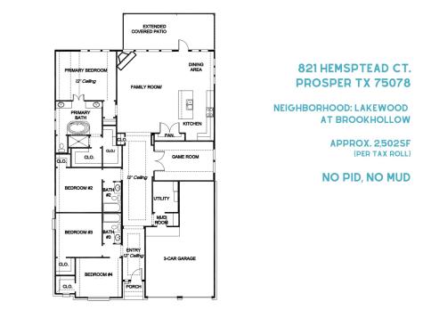 821 Hempstead Court Prosper TX 75078