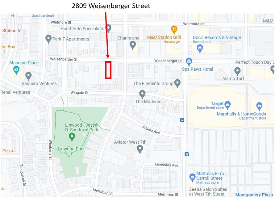 2809 Weisenberger Street Fort Worth TX 76107