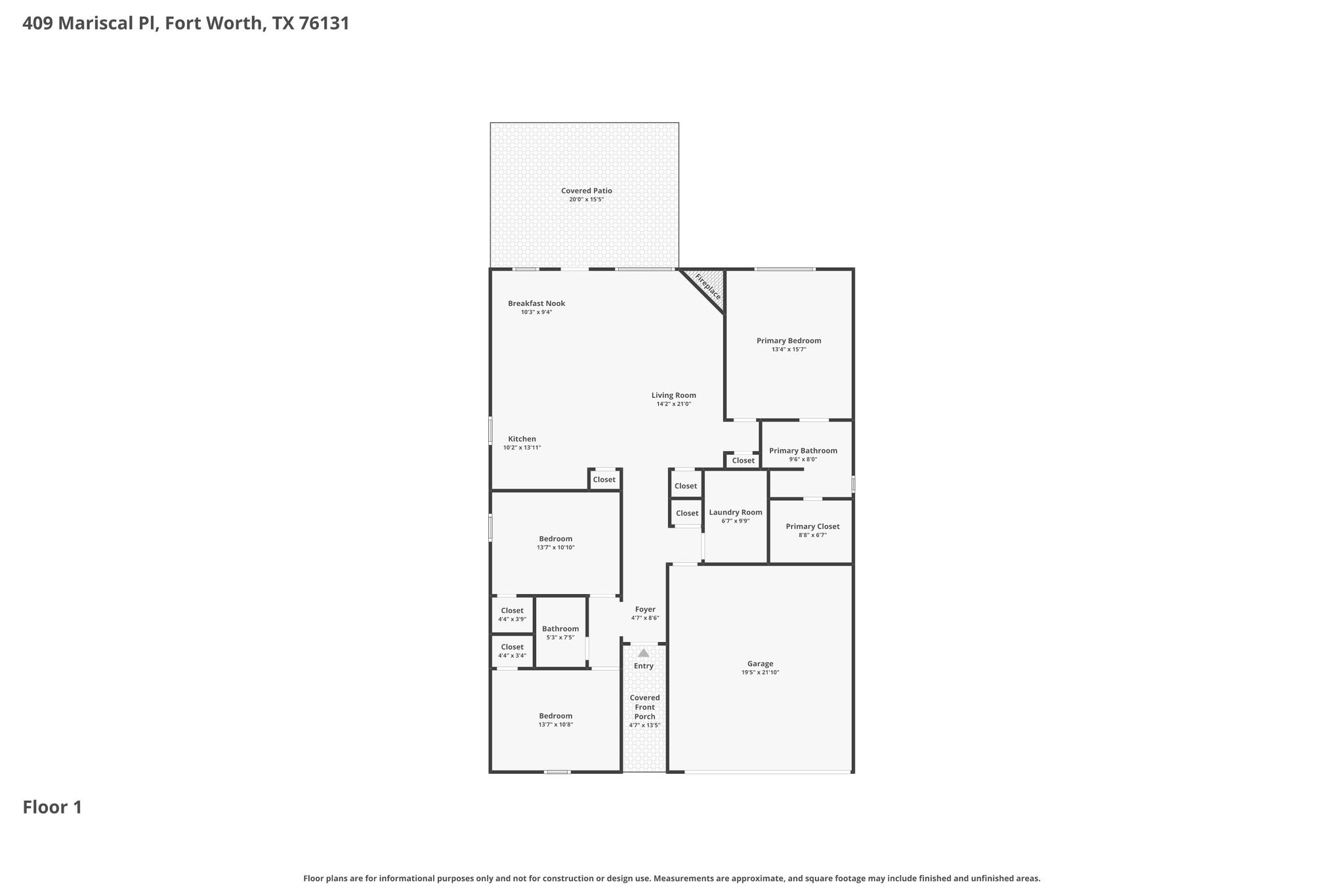409 Mariscal Place Fort Worth TX 76131
