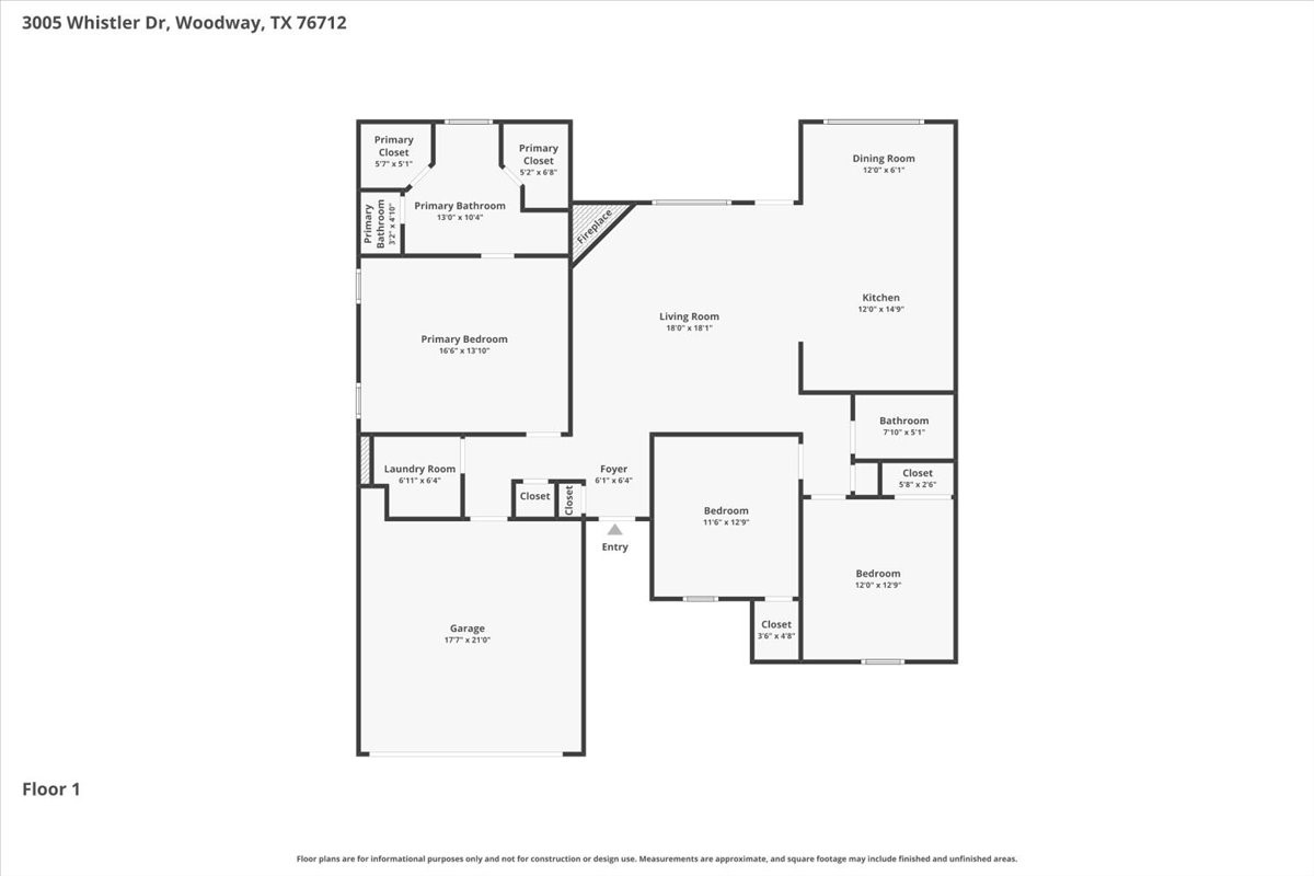 3005 Whistler Drive Waco TX 76712