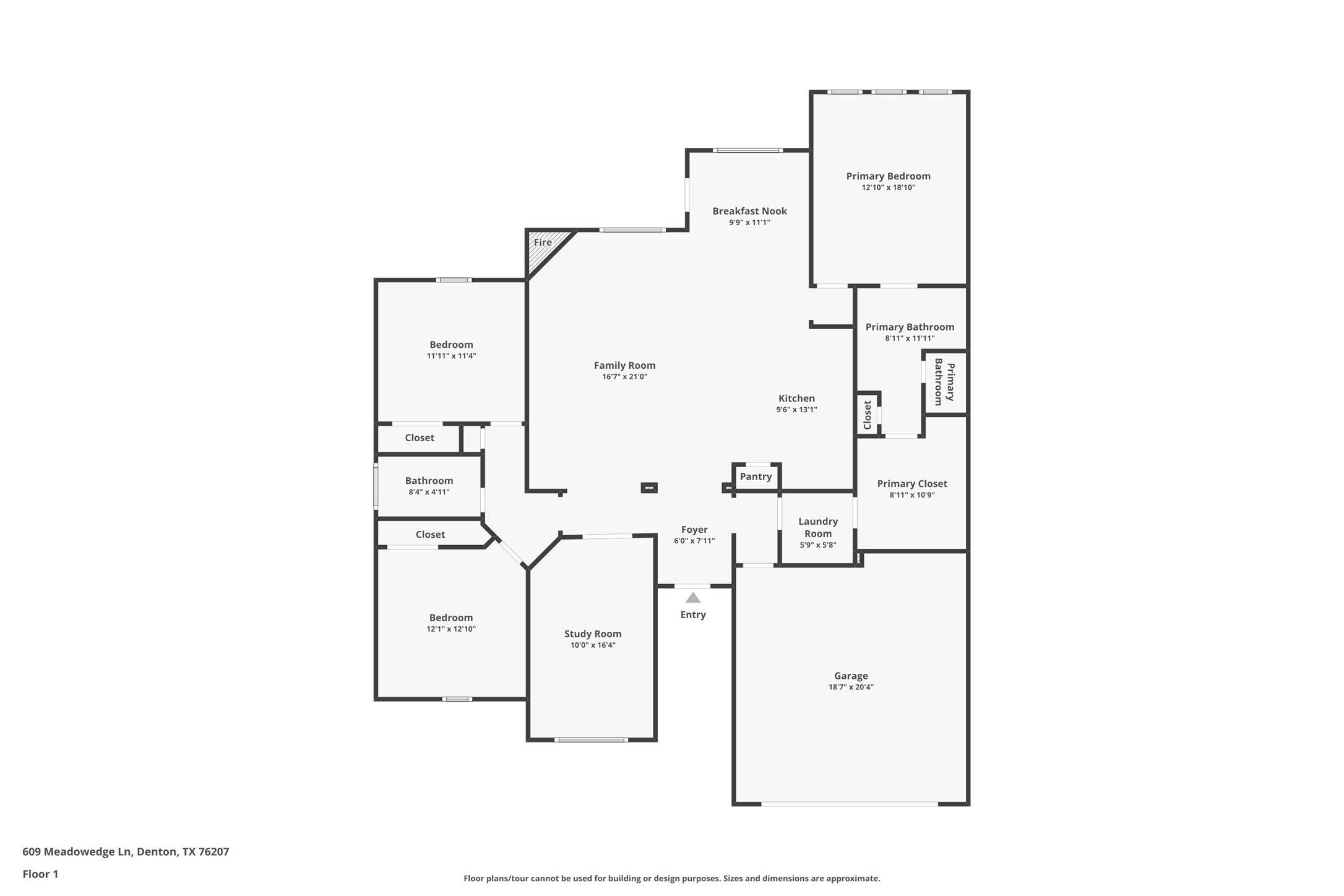 609 Meadowedge Lane Denton TX 76207