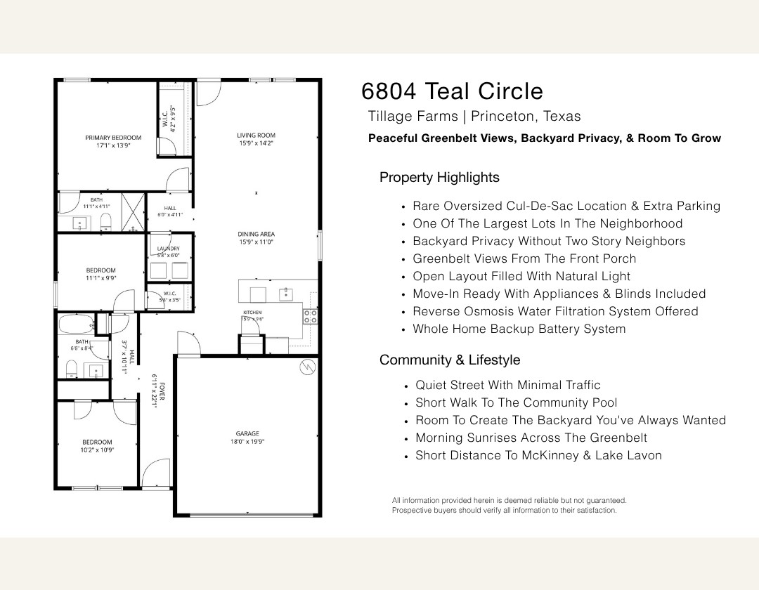 6804 Teal Circle Princeton TX 75407