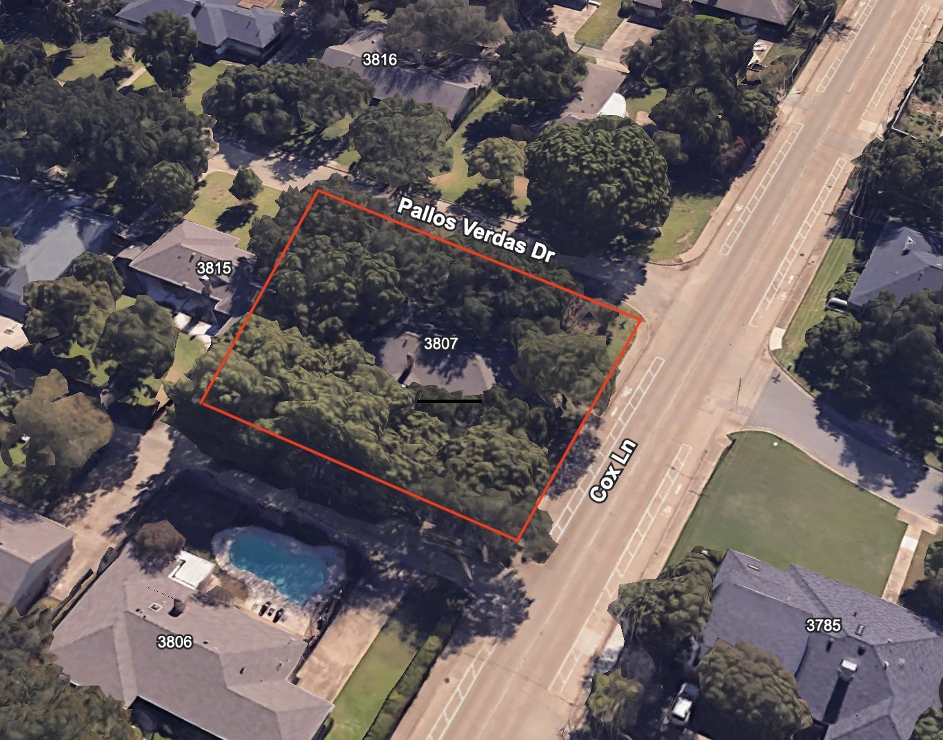 3807 Pallos Verdas Drive Dallas TX 75229