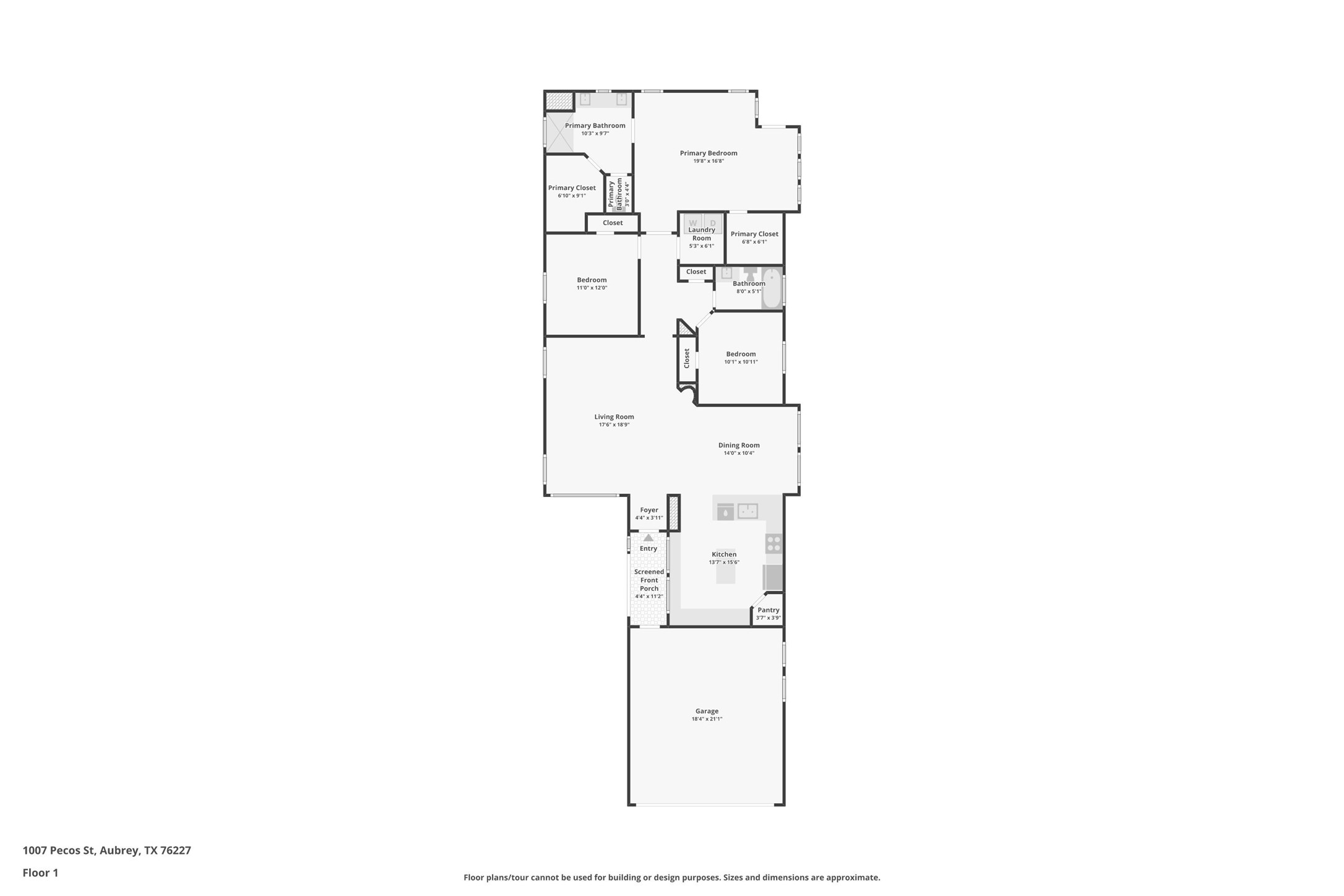 1007 Pecos Street Aubrey TX 76227