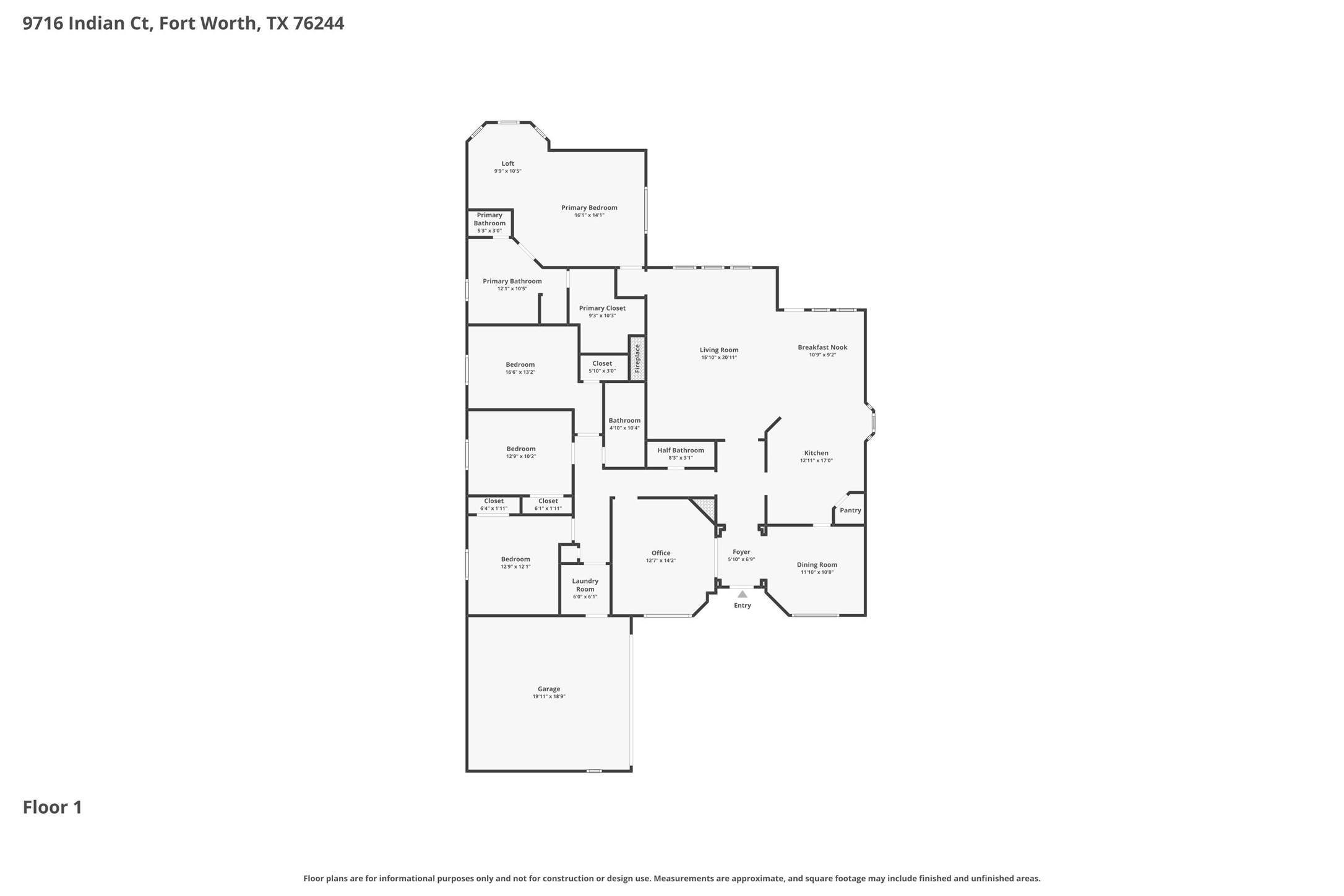 9716 Indian Court Fort Worth TX 76244