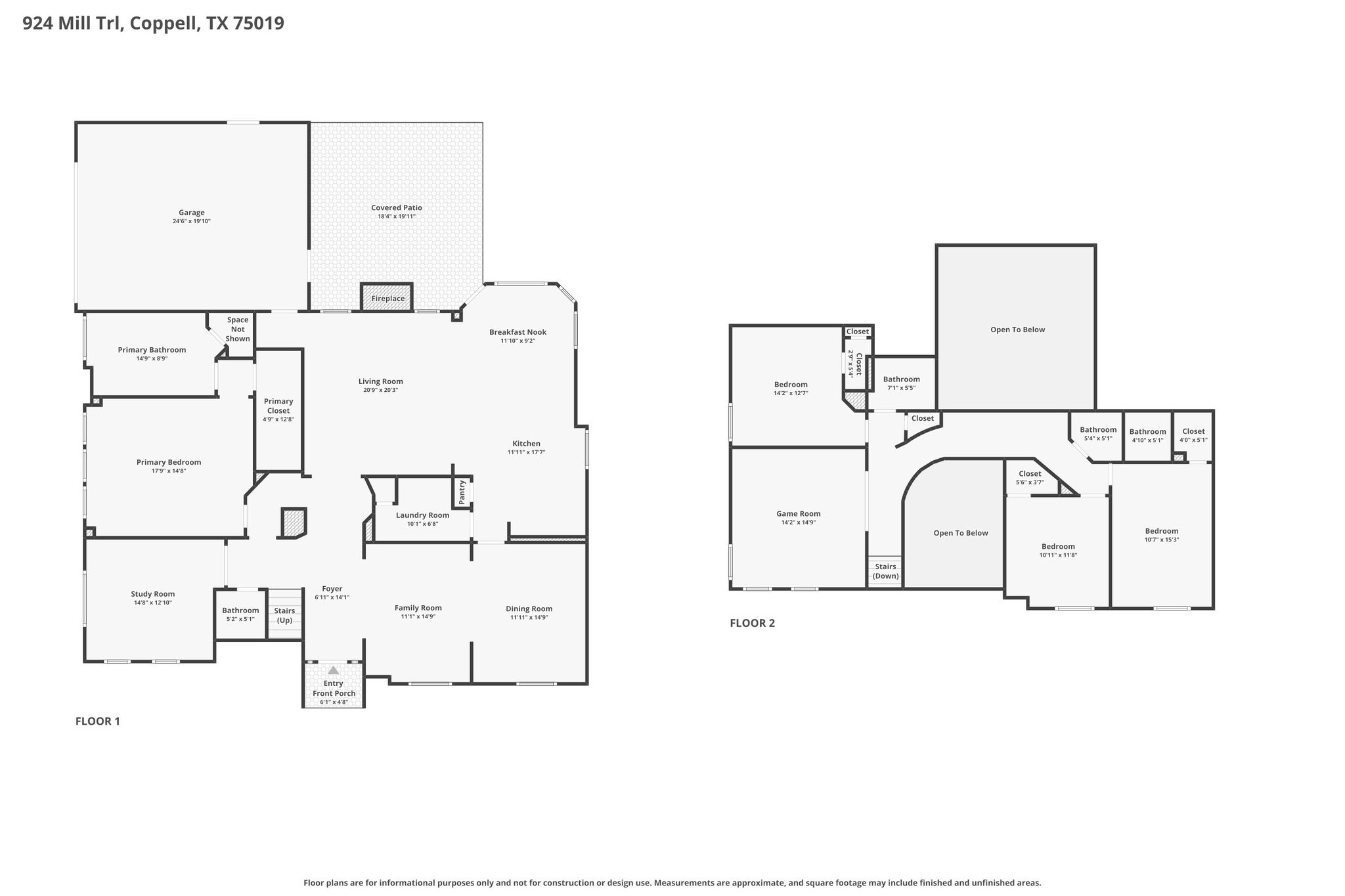 924 Mill Trail Coppell TX 75019