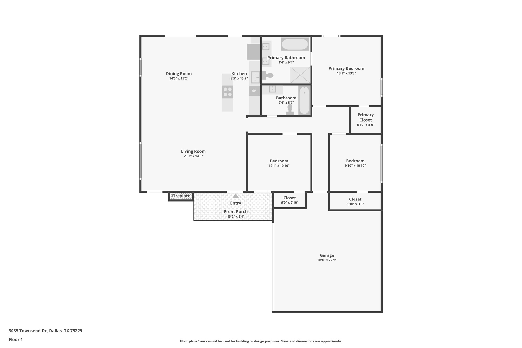 3035 Townsend Drive Dallas TX 75229