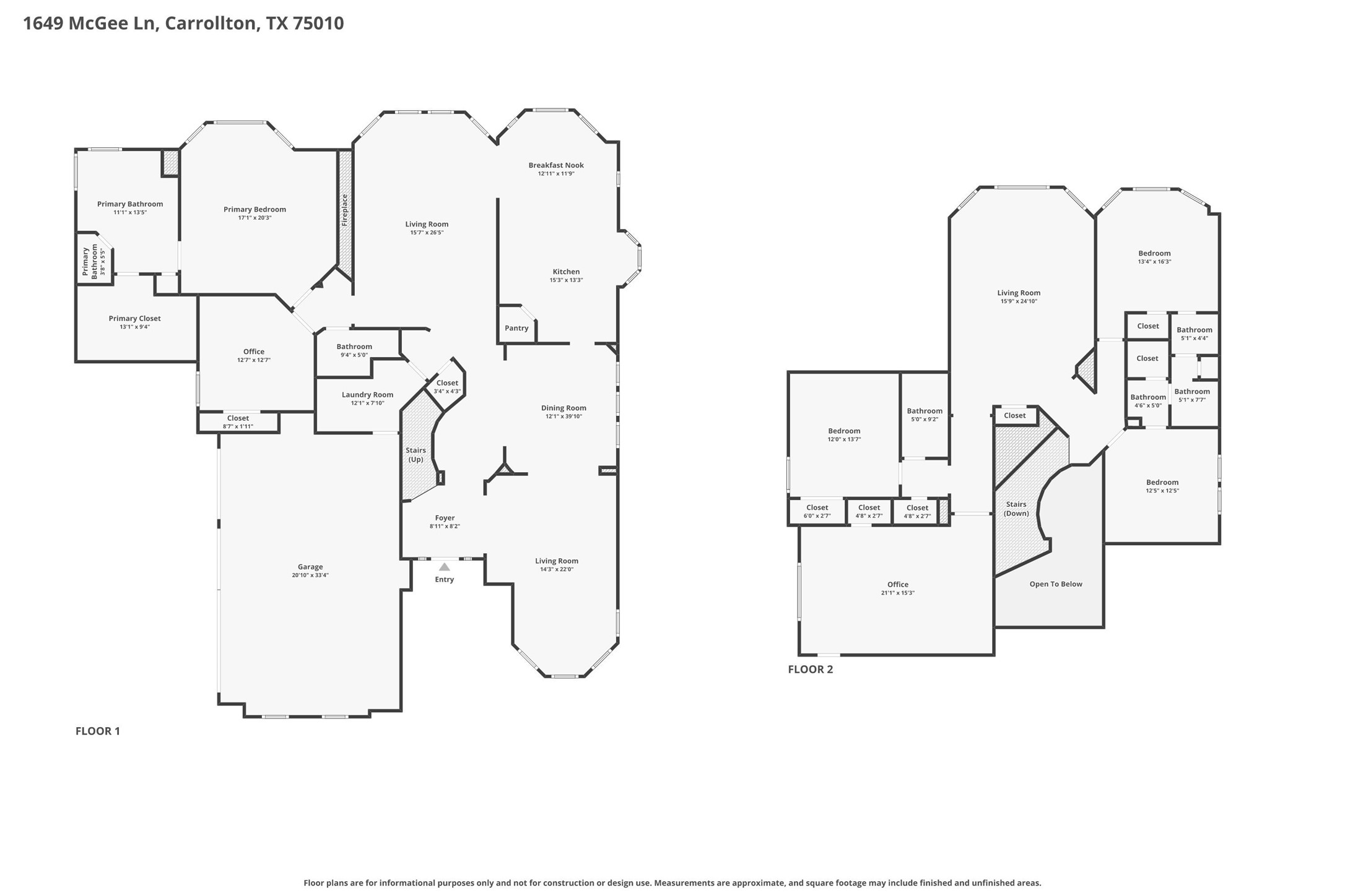 1649 Mcgee Lane Carrollton TX 75010