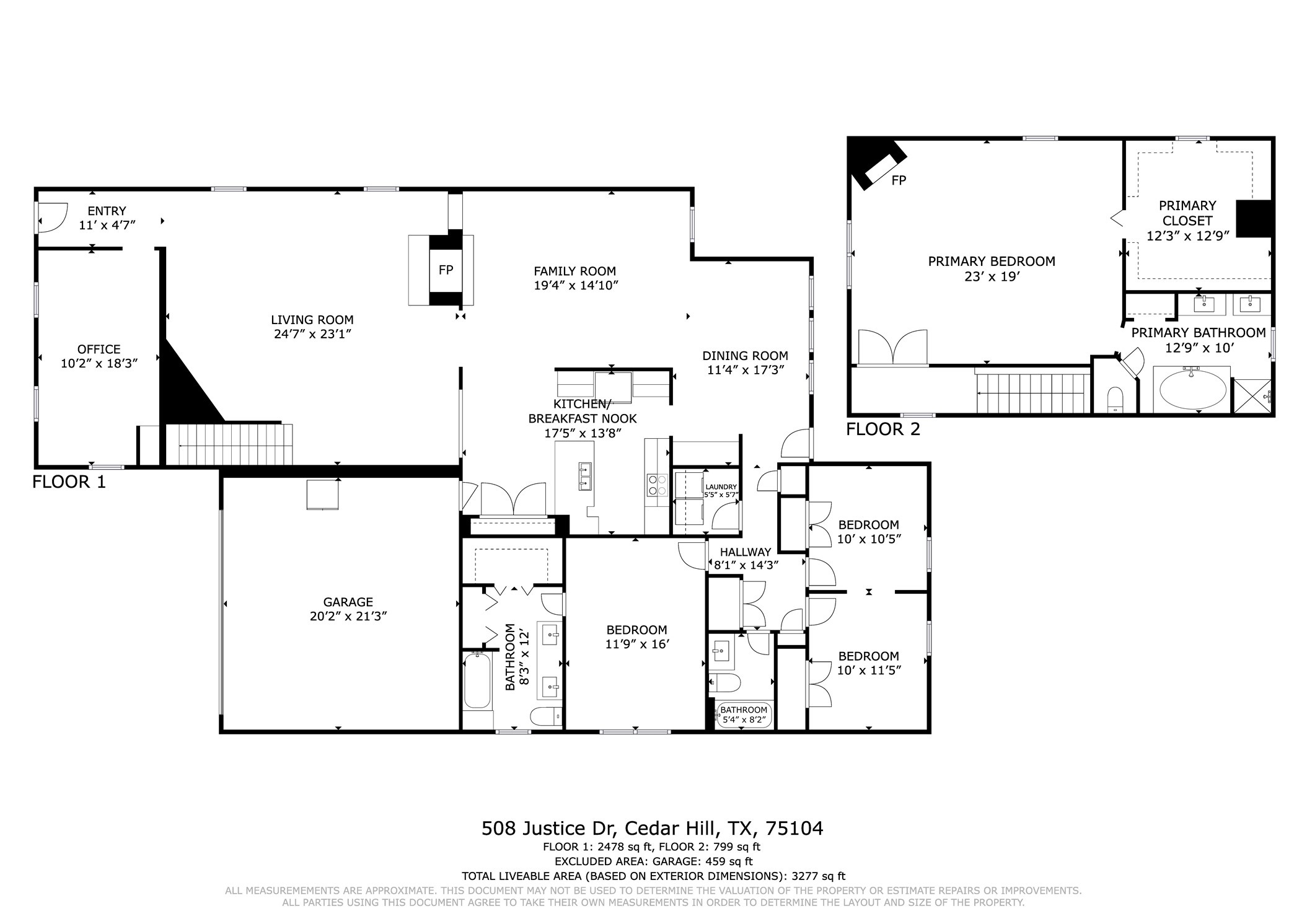 508 Justice Street Cedar Hill TX 75104