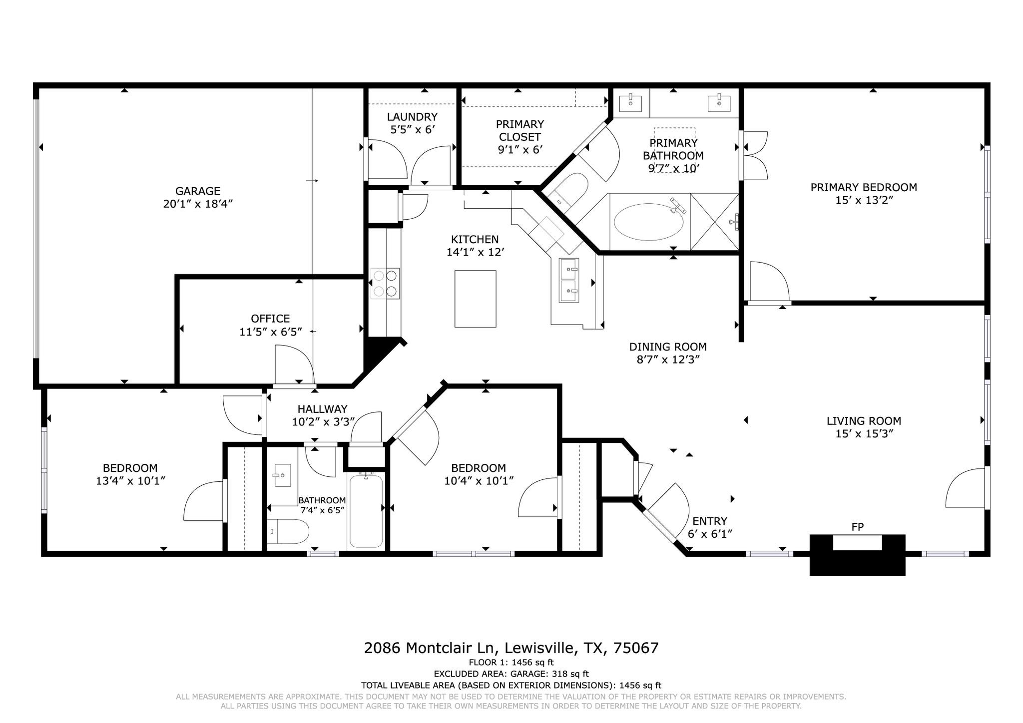 2086 Montclair Lane Lewisville TX 75067