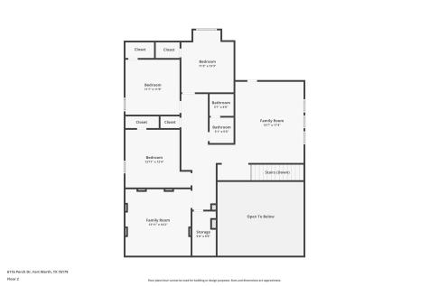 6116 Perch Drive Fort Worth TX 76179