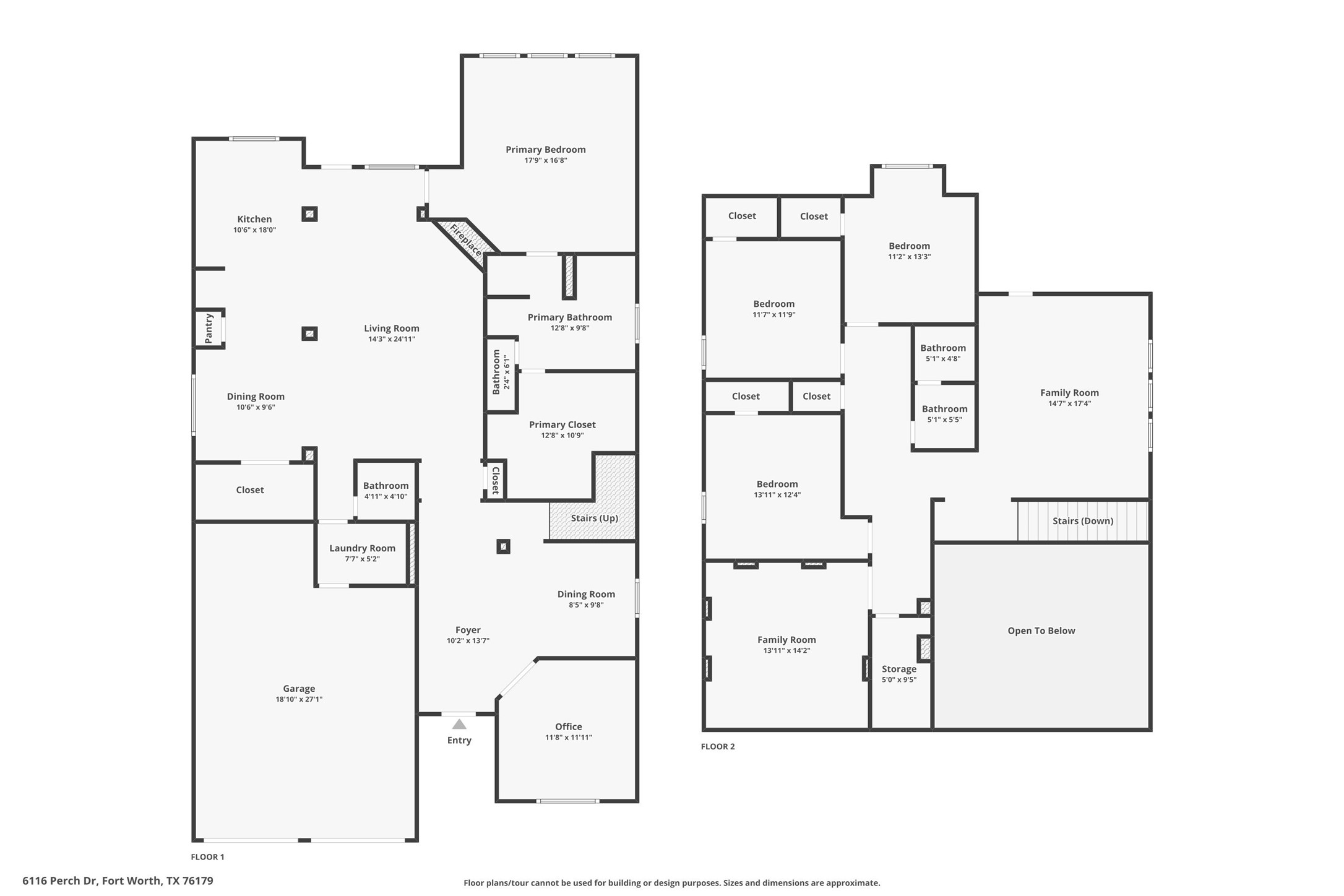 6116 Perch Drive Fort Worth TX 76179