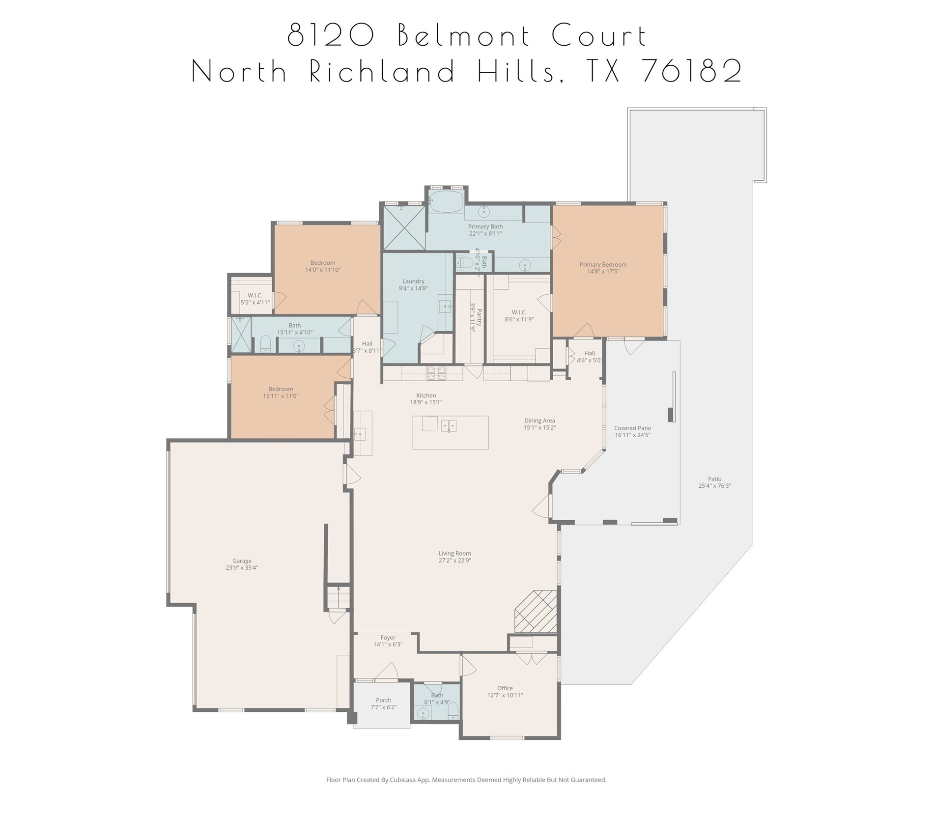 8120 Belmont Court North Richland Hills TX 76182