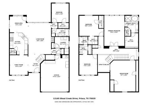 12165 Shoal Creek Drive Frisco TX 75035