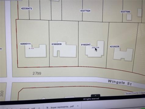 2716 Wingate Street Fort Worth TX 76107