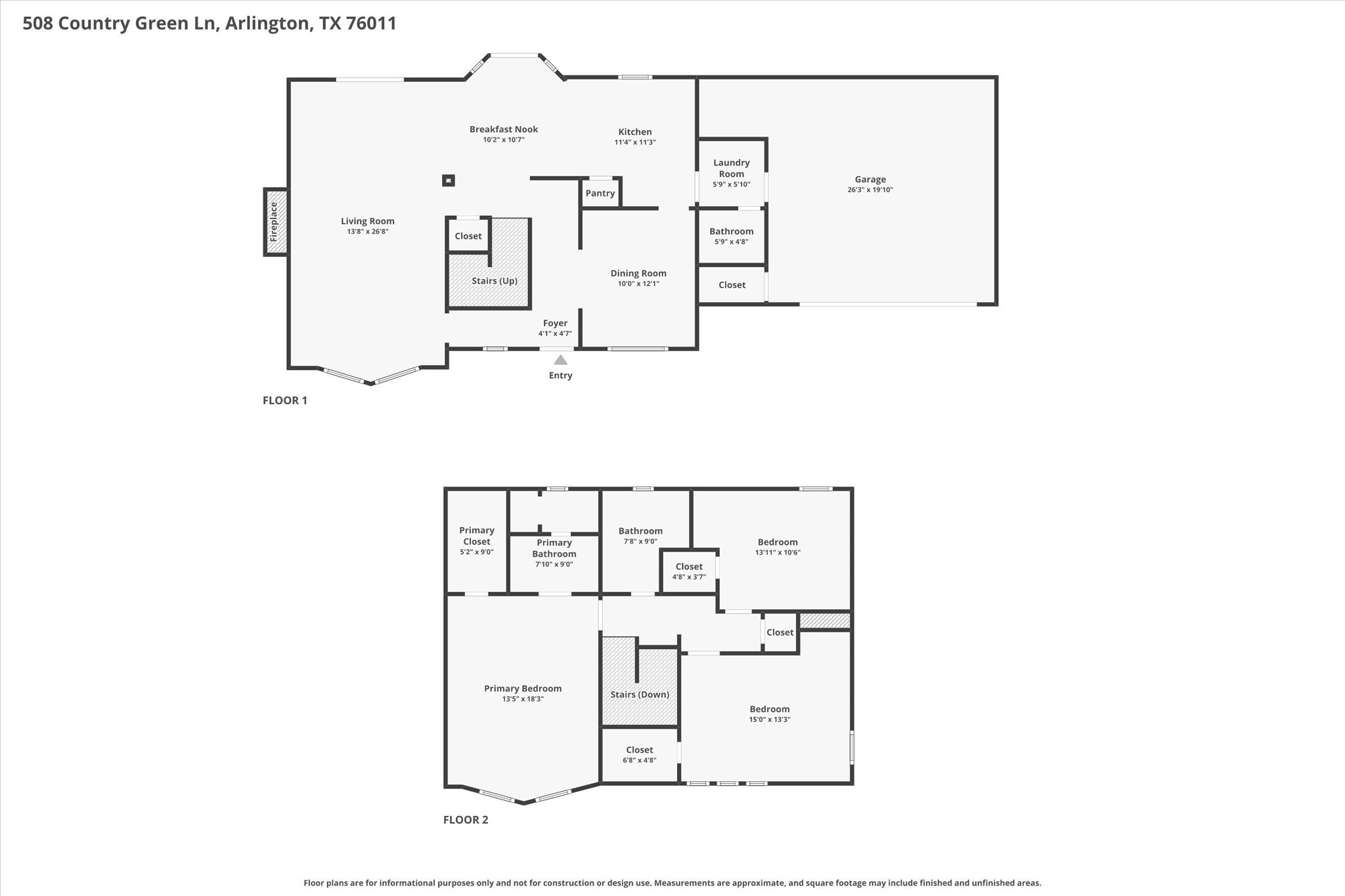 508 Country Green Lane Arlington TX 76011