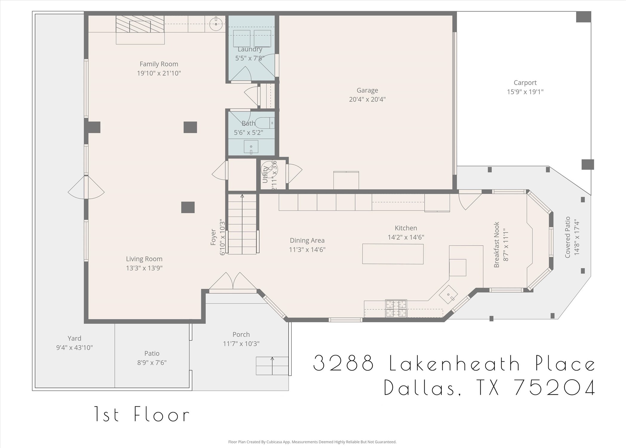 3288 Lakenheath Place Dallas TX 75204