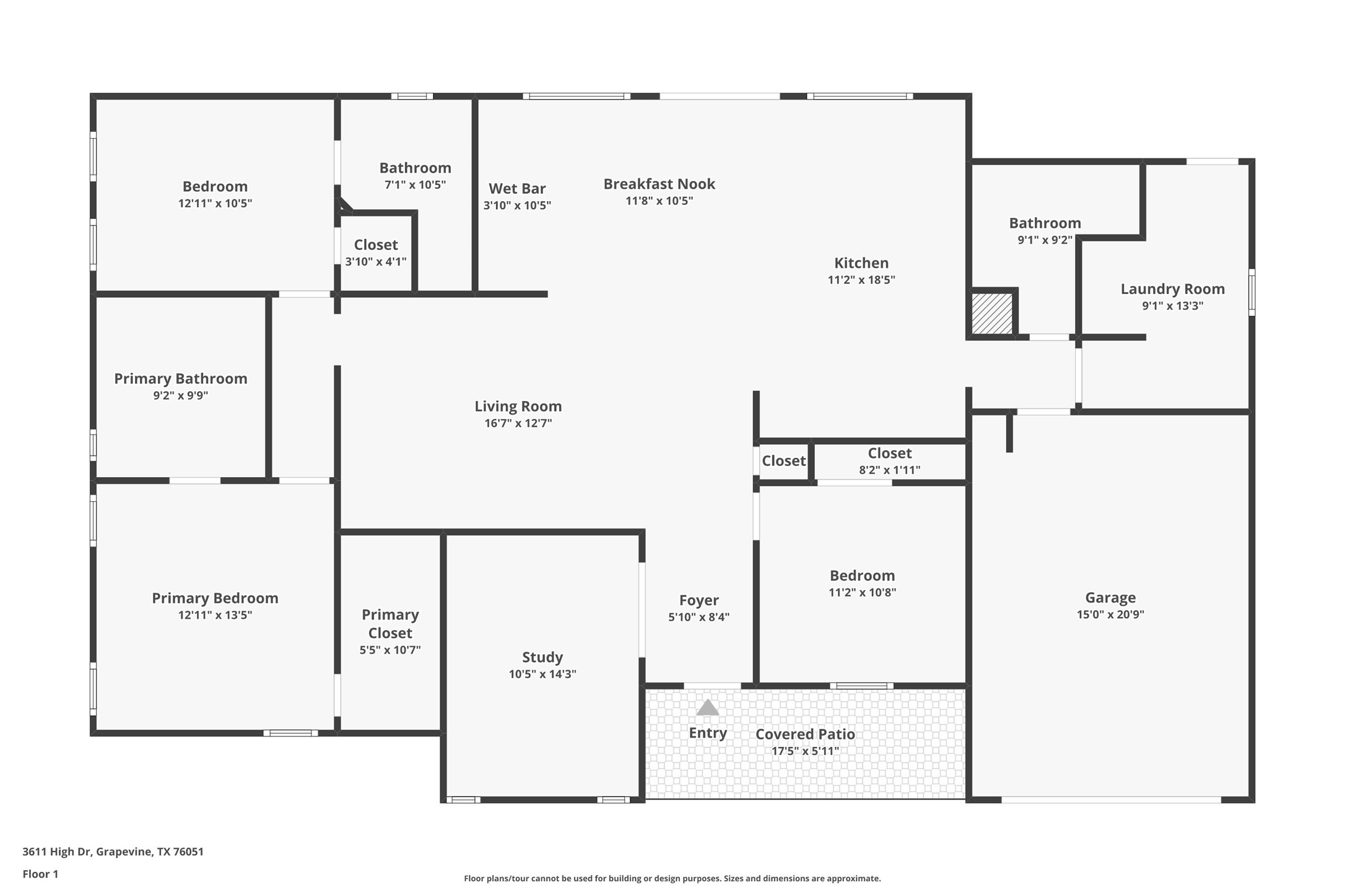 3611 High Drive Grapevine TX 76051