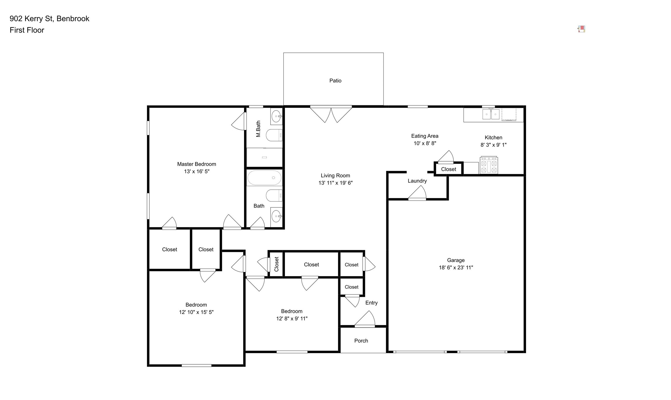 902 Kerry Street Benbrook TX 76126