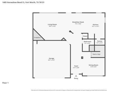 1405 Horseshoe Bend Court Fort Worth TX 76131