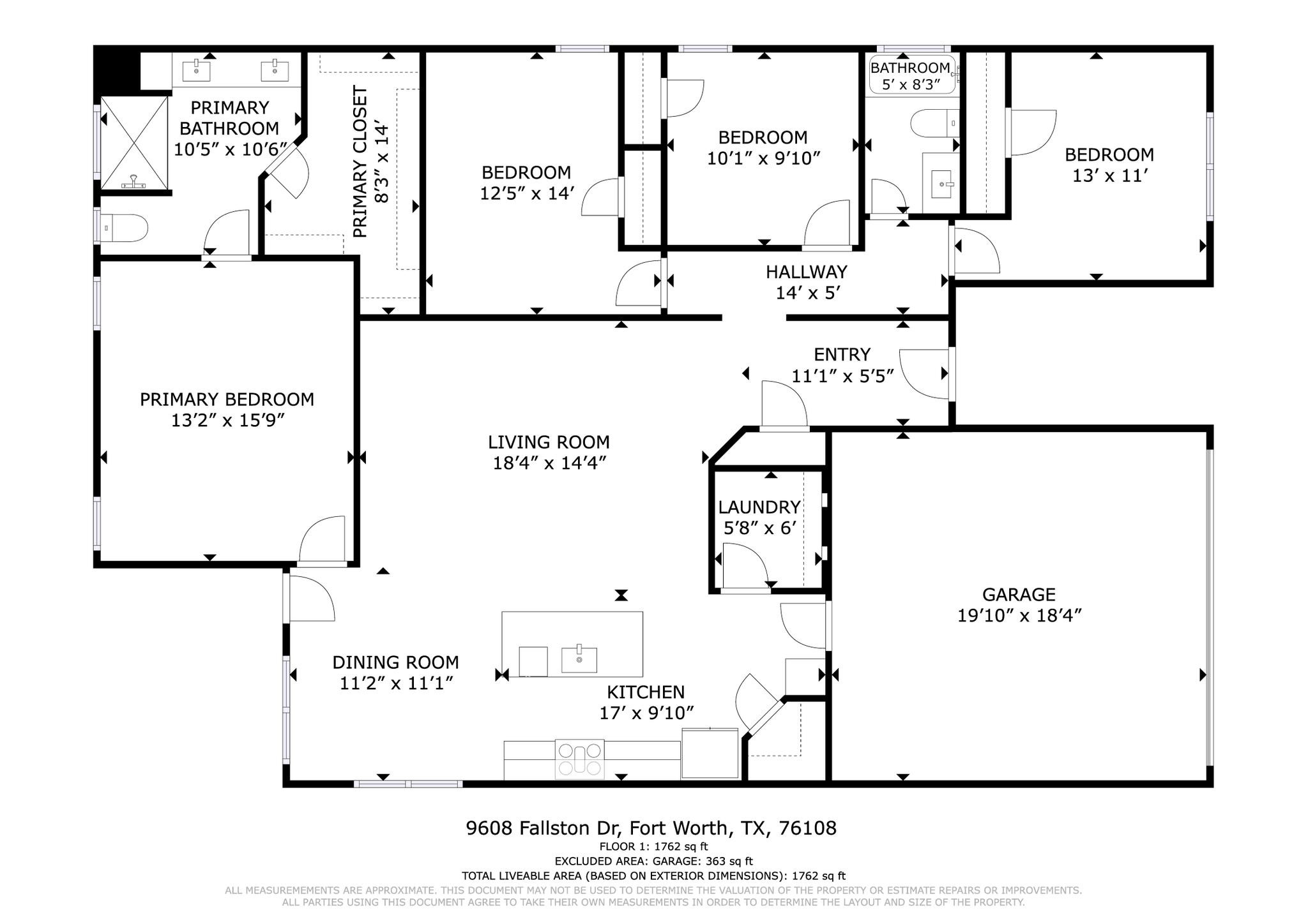 9608 Fallston Drive Fort Worth TX 76108