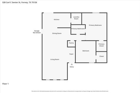528 Carl C Senter Street Forney TX 75126