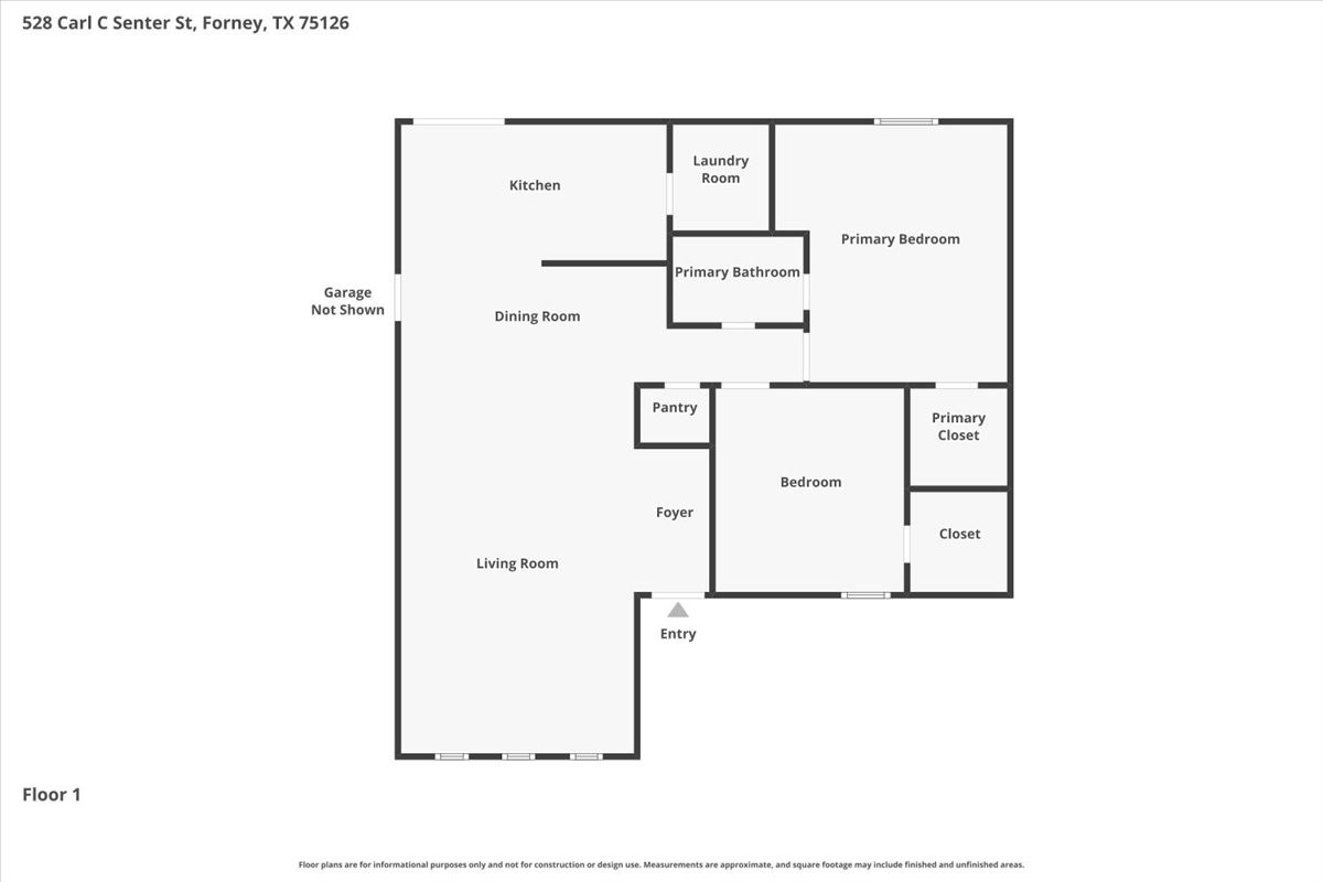 528 Carl C Senter Street Forney TX 75126