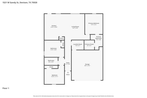 1521 W Gandy Street Denison TX 75020