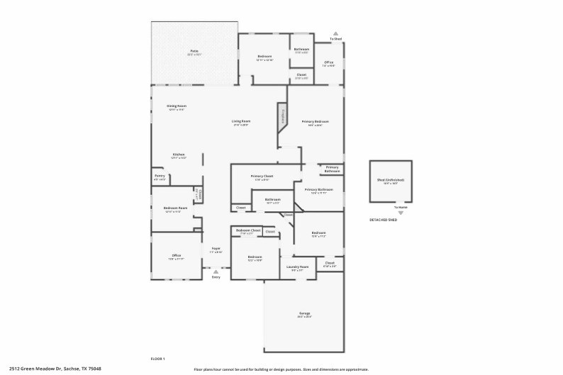 2512 Green Meadow Drive Sachse TX 75048