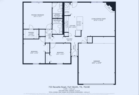 733 Reveille Road Fort Worth TX 76108